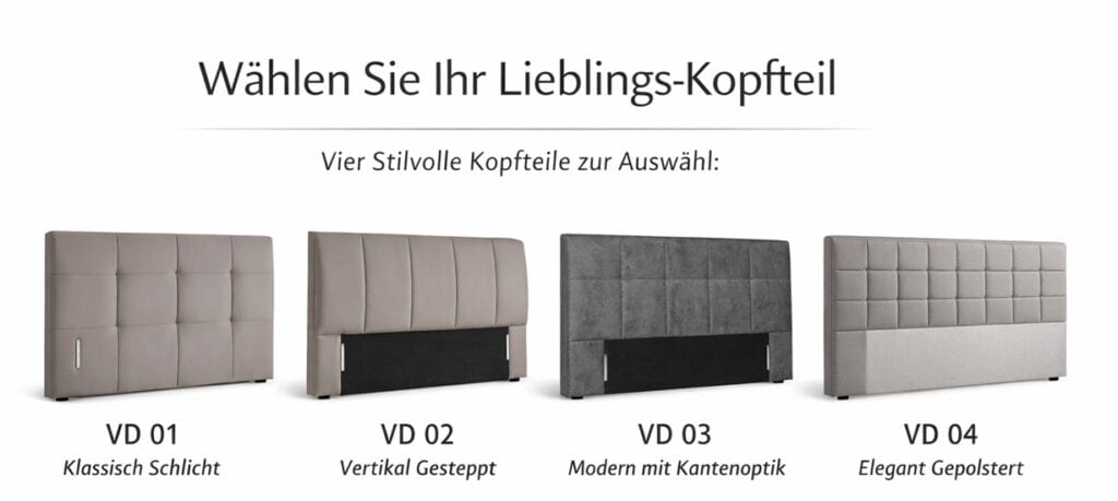 Kopfteile für Bett ADA Vanda