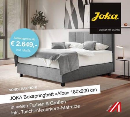 Bett JOKA Alba Boxspringbett